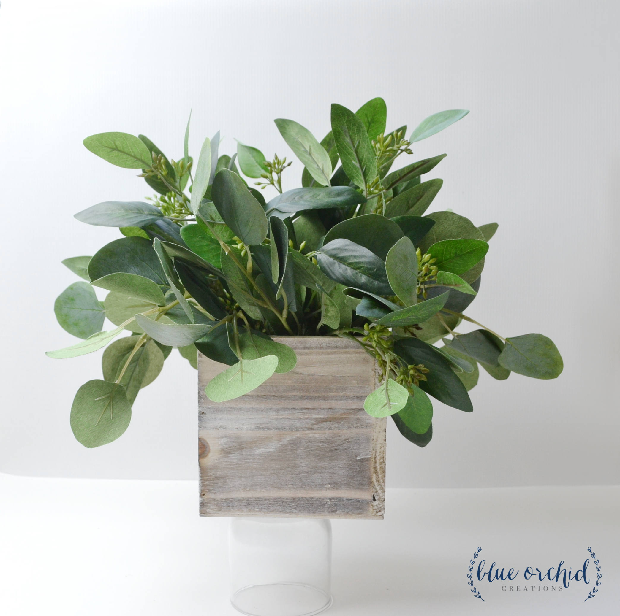 Greenery Arrangement Faux Greenery Eucalyptus Eucalyptus