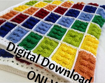 Lego Pattern, Crochet Lego Blanket, Lego Blanket Pattern, Crochet Pattern, Lego Theme Pattern, Baby Blanket Pattern, Crochet Blanket Pattern