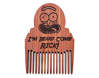 Rick And Morty | Rick Sanchez I'm Beard Comb Rick