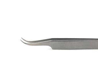 Eyelash extension tweezer, stainless steel, light weight