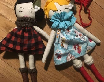 two beautiful Heirloom dolls