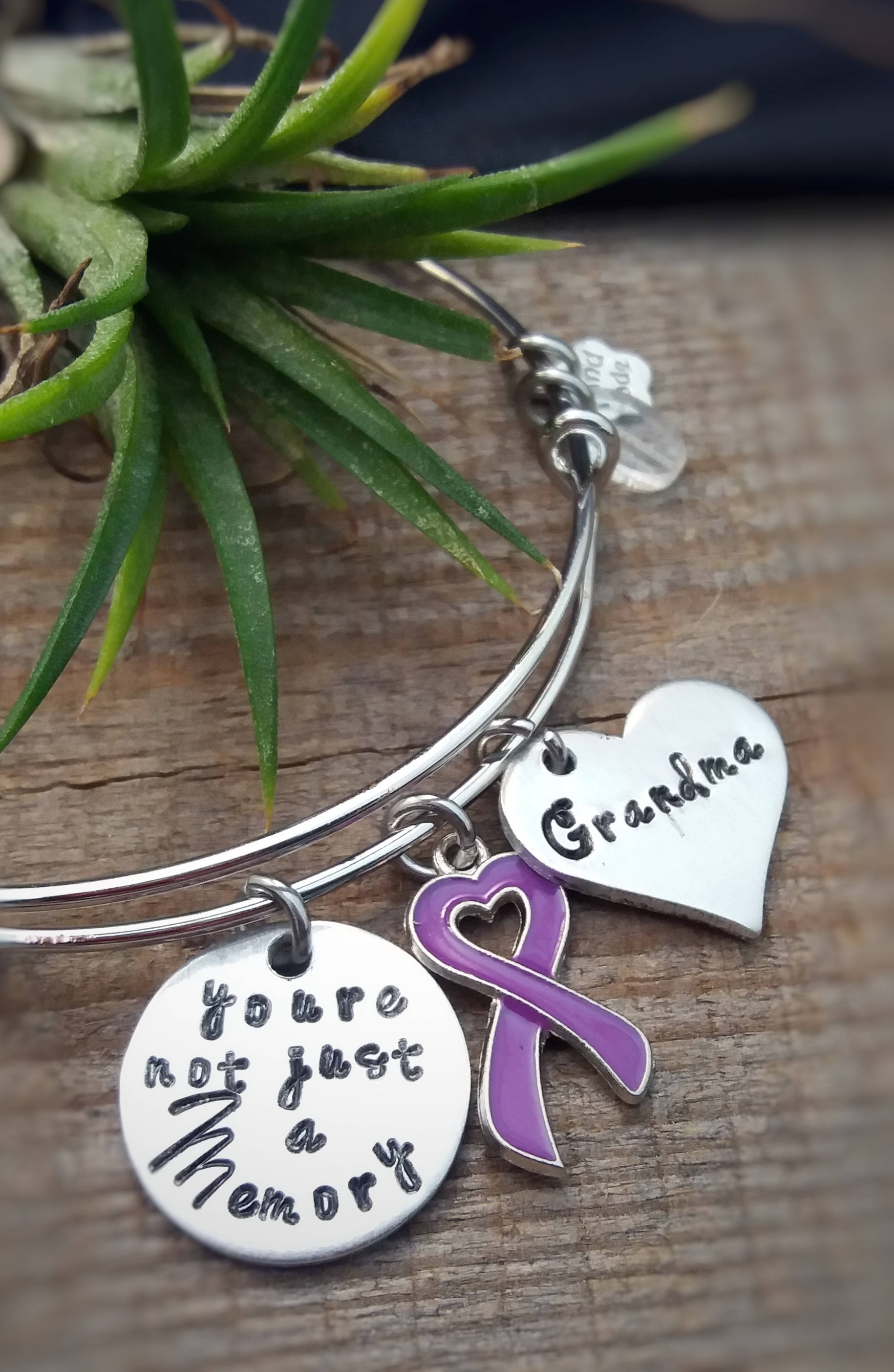 Alzheimers Awareness Memorial Jewelry You're not just