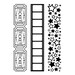 Discontinued - Darice® Embossing Folder - Movie Borders - 1.5 x 5.75 inches - 3 piece scrapbooking, card making, greeting cards, invitations