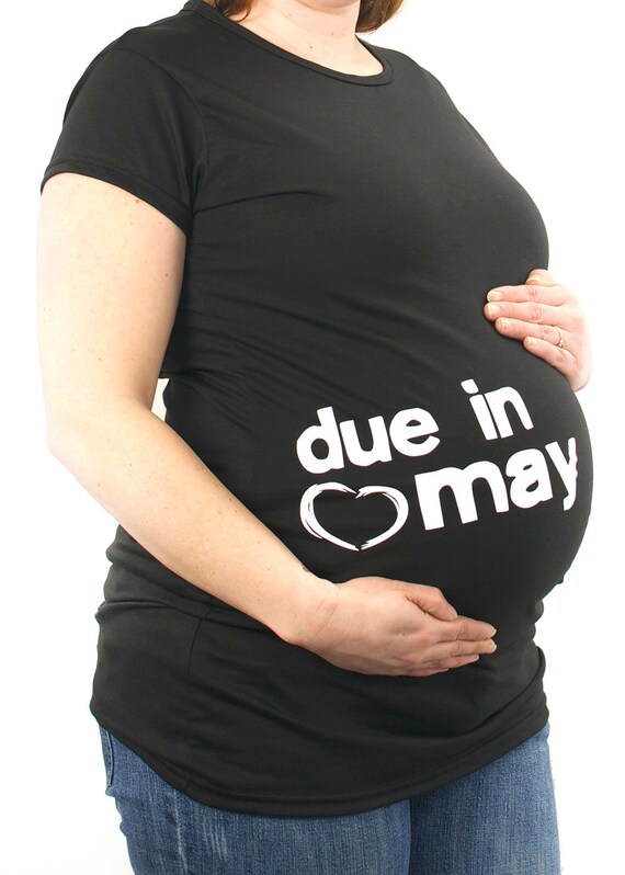 due in march maternity shirt