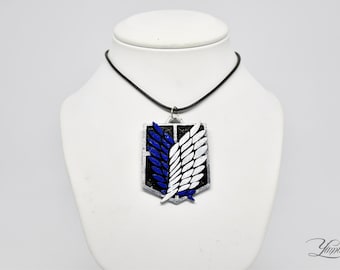 Attack on Titan inspired Scout Regiment Necklace | Survey Corps Necklace | Anime Cosplay | Senpai | Attack on Titan cosplay