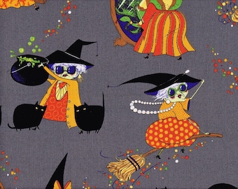 Mona Makes Magic from Alexander Henry 100% cotton quilt fabric 7782 B - By the yard