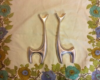 Set of Metal Midmod Wall Decor