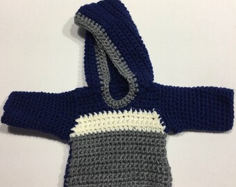Hooded Sweater for 18 inch Boy Dolls, Logan