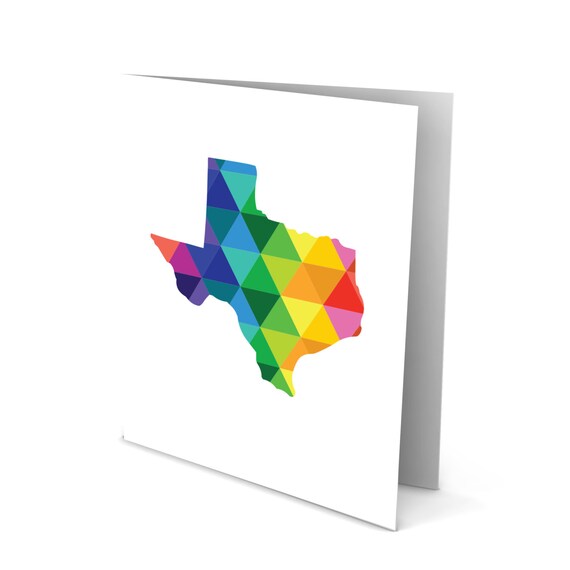 Everything is Bigger in Texas Silhouette Greeting Card