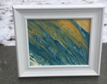 8x10 Framed Acrylic Painting