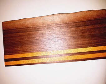 Walnut and Satinwood Serving Board