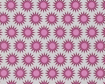 Cerise Sunburst from the Paintbox Collection by Elizabeth Hartman for Robert Kaufman, Pacific, AZH-15876-363