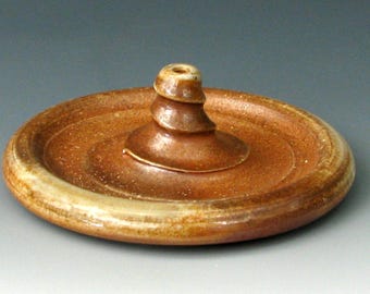 WOODFIRED INCENSE BURNER #4 - Wood Fired Incense Burner - Incense Holder - Incense Bowl - Ceramic Incense Burner - Wood Fired Pottery