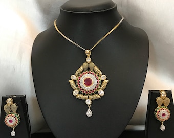 Jadau Necklace, indian Necklace, Indian Bridal Jewelry, Indian Jewellery, indian wedding jewellery, kundan jewelry, meenakari Necklace