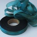 Silk Ribbon Hand Dyed bias-cut, hand dyed silk ribbon