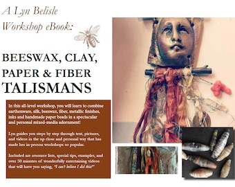 Workshop eBook: Beeswax, Clay, Paper and Fiber Talismans - with videos