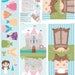 Dream and a Wish Pack & Play Bag Panel in Blue P4811 by Sandra Workman