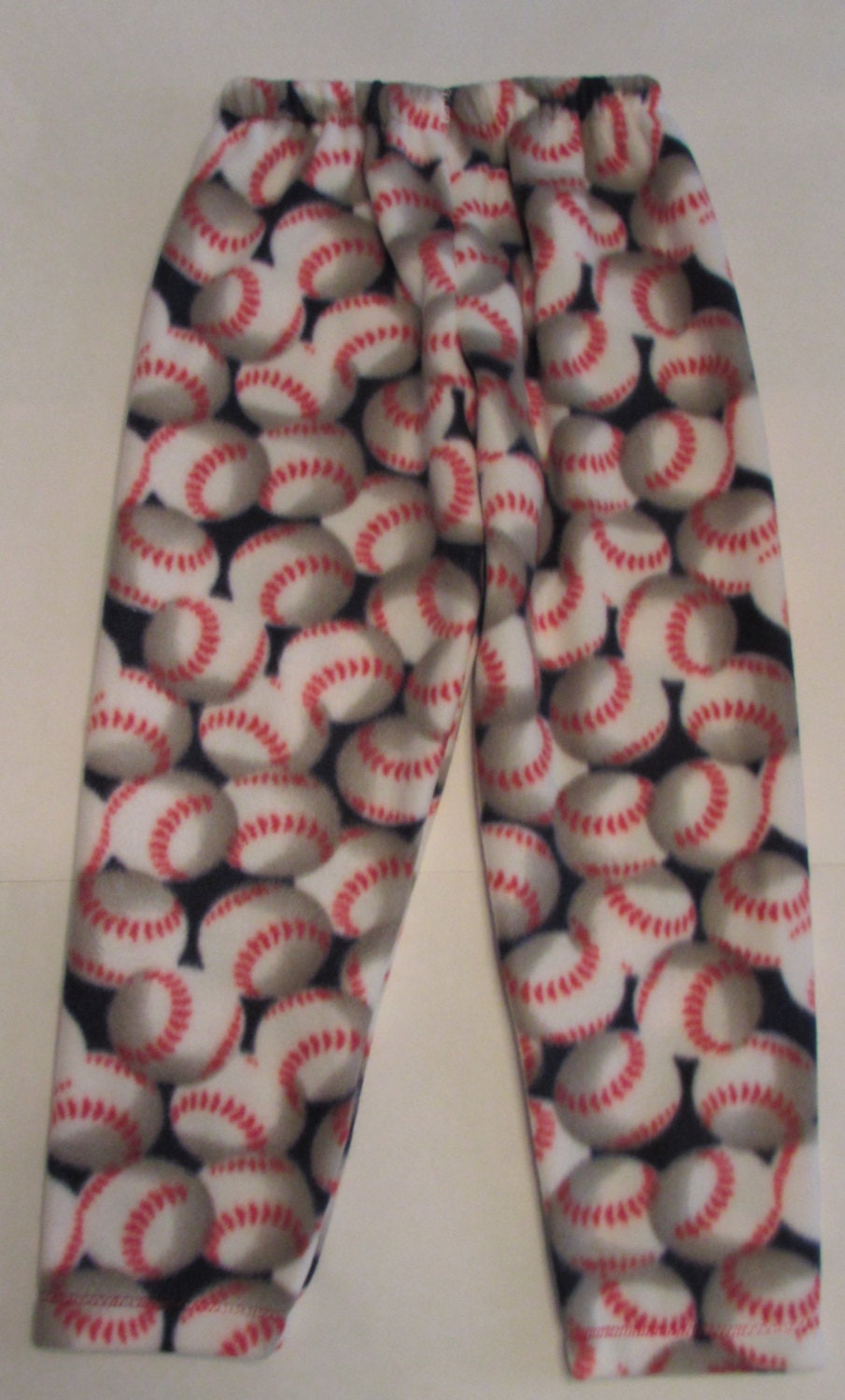 Boys fleece pajama bottoms / football / soccer / baseball