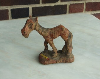 Vintage Nag’s Head North Carolina Souvenir Donkey (Emaciated Nag) Figurine