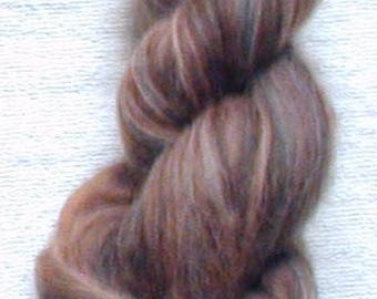 Merino Wool Roving, combed top, Fernwood Multi Color Fiber for Spinning or Felting, commercially dyed.
