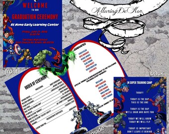 Super Hero Graduation Program