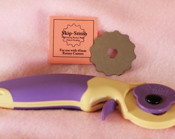 Lame SkipStitch® #1 Skip-Stitch & un couteau rotatif 45mm