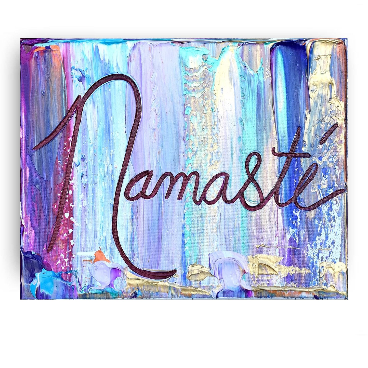 Namaste Wall Art Original Paintings Decor art Painting on