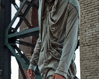 Coat Male POSTAPOCALYPSE LONG. KHAKI