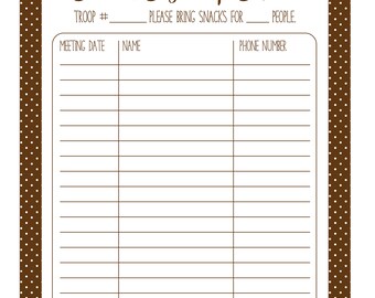 Sign up sheets | Etsy