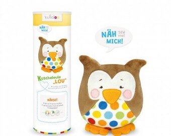 Kullaloo lou Brown OWL plushie Kit