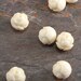 Lot of 10 LOTUS 10mm x 9mm Resin Dyed Beige Spacer Accent Beads for DIY Jewelry Beading Supplies Buddhist Buddhism Ships from US Seller