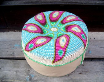 Yoga cushion meditation floor- cushion pouf