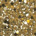 Glitter Fabric. Metallic Gold. A4 sheet. JR04960