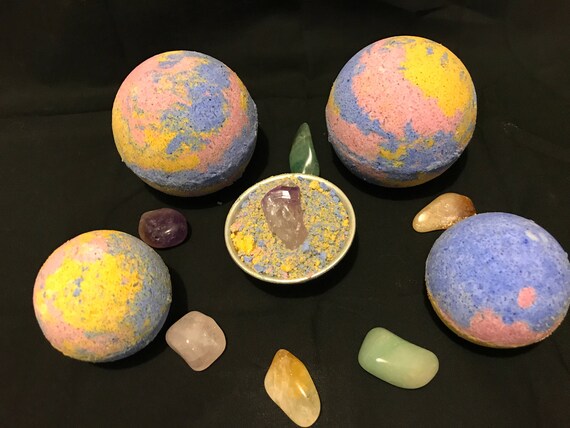 Surprise Crystal Bath Bombs Bath Time Random Collect