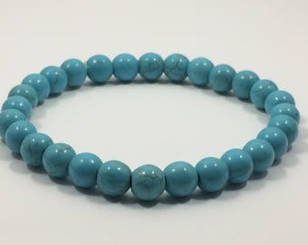 Men's Turquoise Beaded Bracelet