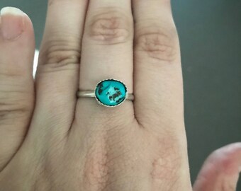Sleeping beauty turquoise ring
