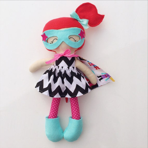 personalized super hero doll