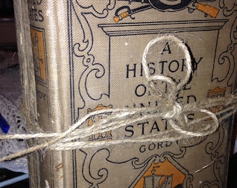 Early 1900 High School History Books (2)
