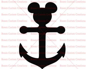 Juicy image pertaining to mickey anchor printable Stupendous image intended for mickey anchor printable