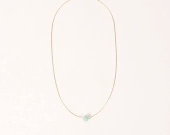 Septima Necklace / Amazonite