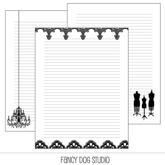 printable notebook paper print your own school supplies