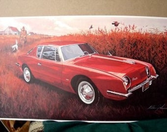 1963 Studebaker Avanti Fiberglass 72 Speed Records