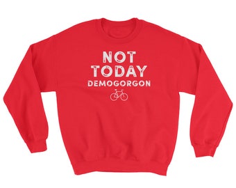 Not Today Demogorgon Sweater Stranger Things Sweatshirt | Demogorgon Shirt