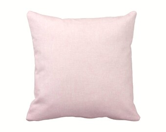 SALE | 50% OFF: 24x24 Pillow Cover Blush Pink Pillow Cover Pink Euro Pillow Pink Throw Pillow Decorative Pillows for Sofa Pillow for Nursery