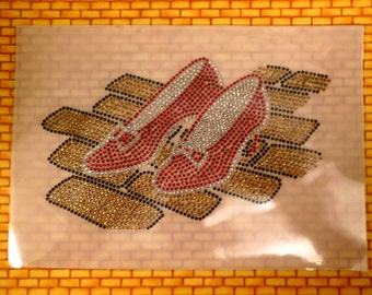 Wizard Of Oz Rhinestone Ruby Slippers