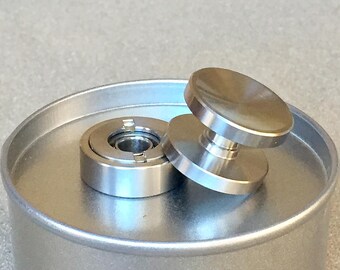 Fidget Spinner Buttons and Adapter 608 to R188 bearing Stainless Steel
