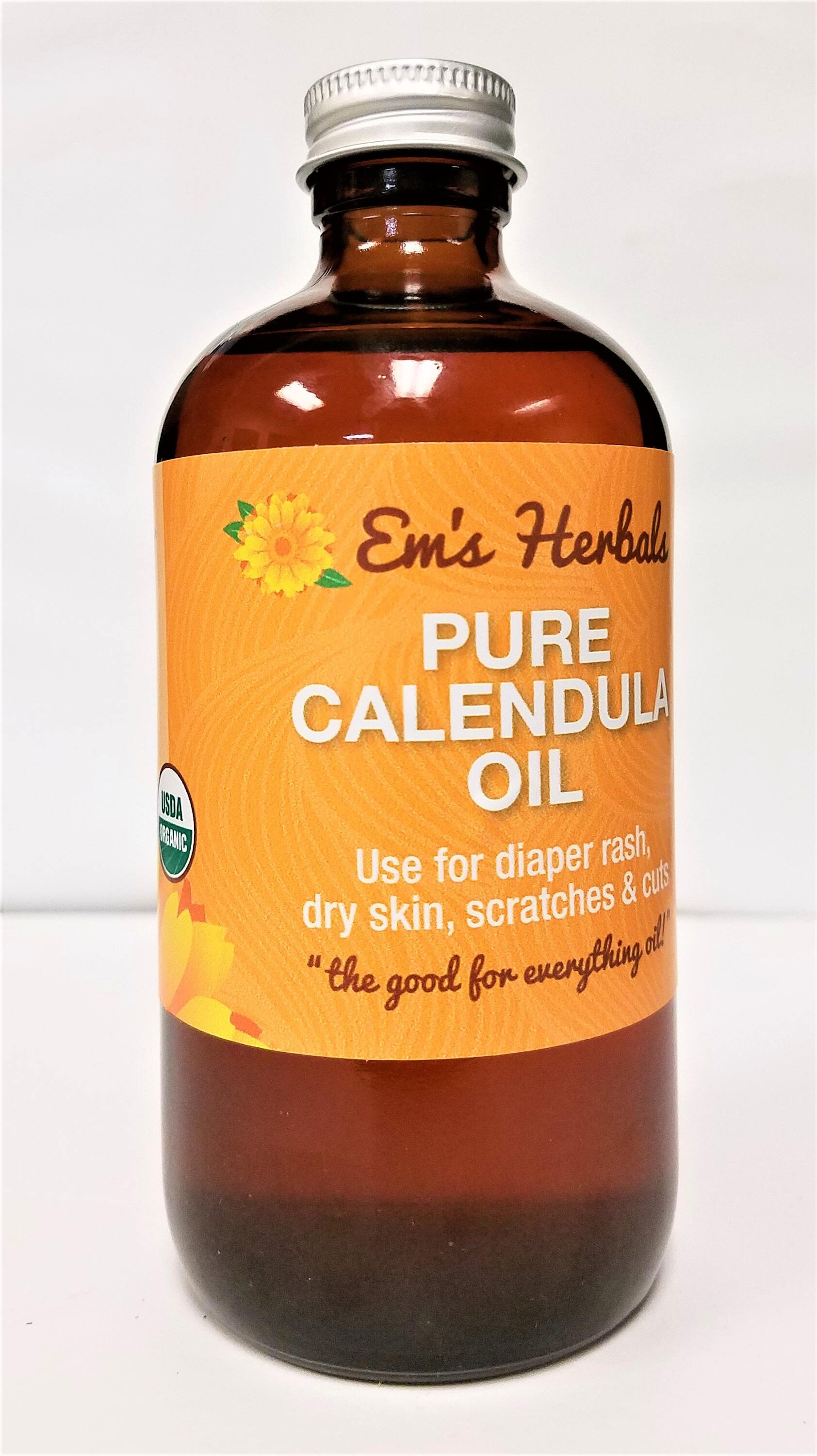 Pure Calendula Oil Certified Organic