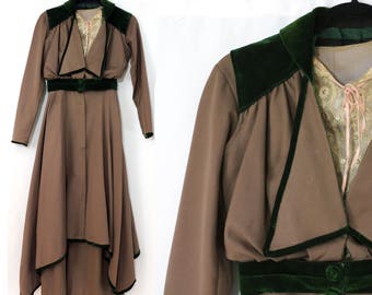 Antique Early 1900's Riding Ensemble / Size XS