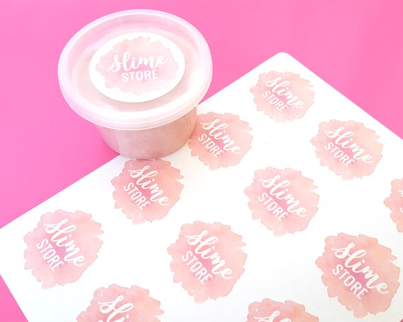 slime stickers labels for homemade slime slime store