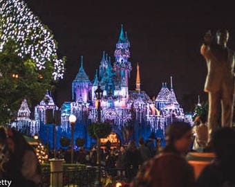 Disneyland Christmas Print